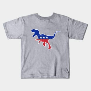 Vintage Dinosaur Party Kids T-Shirt